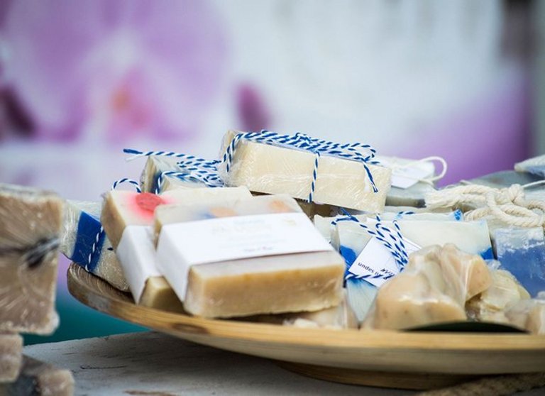 Selbstgemachte Seife