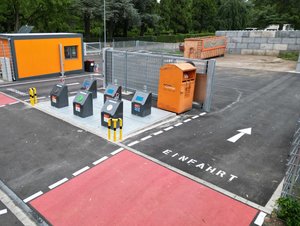 bonnorange AöR - Qualifizierte Grünannahmestelle Südfriedhof Qualifizierte Grünannahmestelle Südfriedhof der bonnorange AöR