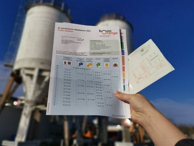 Pressemitteilung Winterdienst und Abfallplaner 2021 bonnorange AöR Bonn