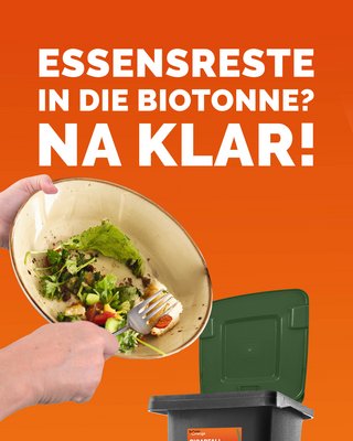 Essensreste in der Biotonne