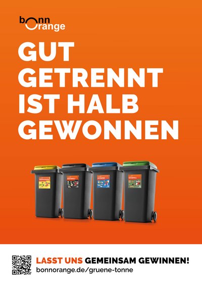 bonnorange Plakat Gut getrennt