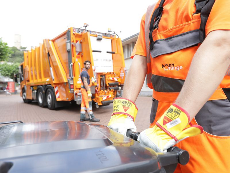 Restabfallsammlung in Bonn bonnorange