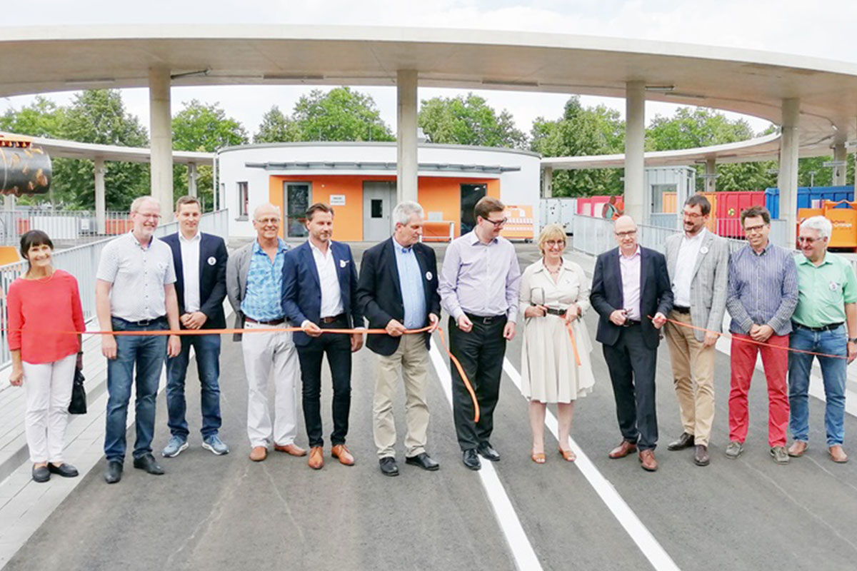 bonnorange: bonnorange erffnet neuen Wertstoffhof in Bad Godesberg